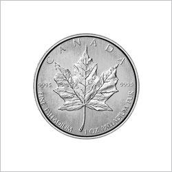 1 OZ Canadian Palladium Maple Leaf