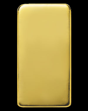 Heraeus Precious Metals Gold Bullion Bar 100 OZ Reverse