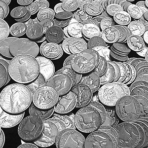 Pre-1965 American 90 Percent $100 Face Value Silver Coin Bag